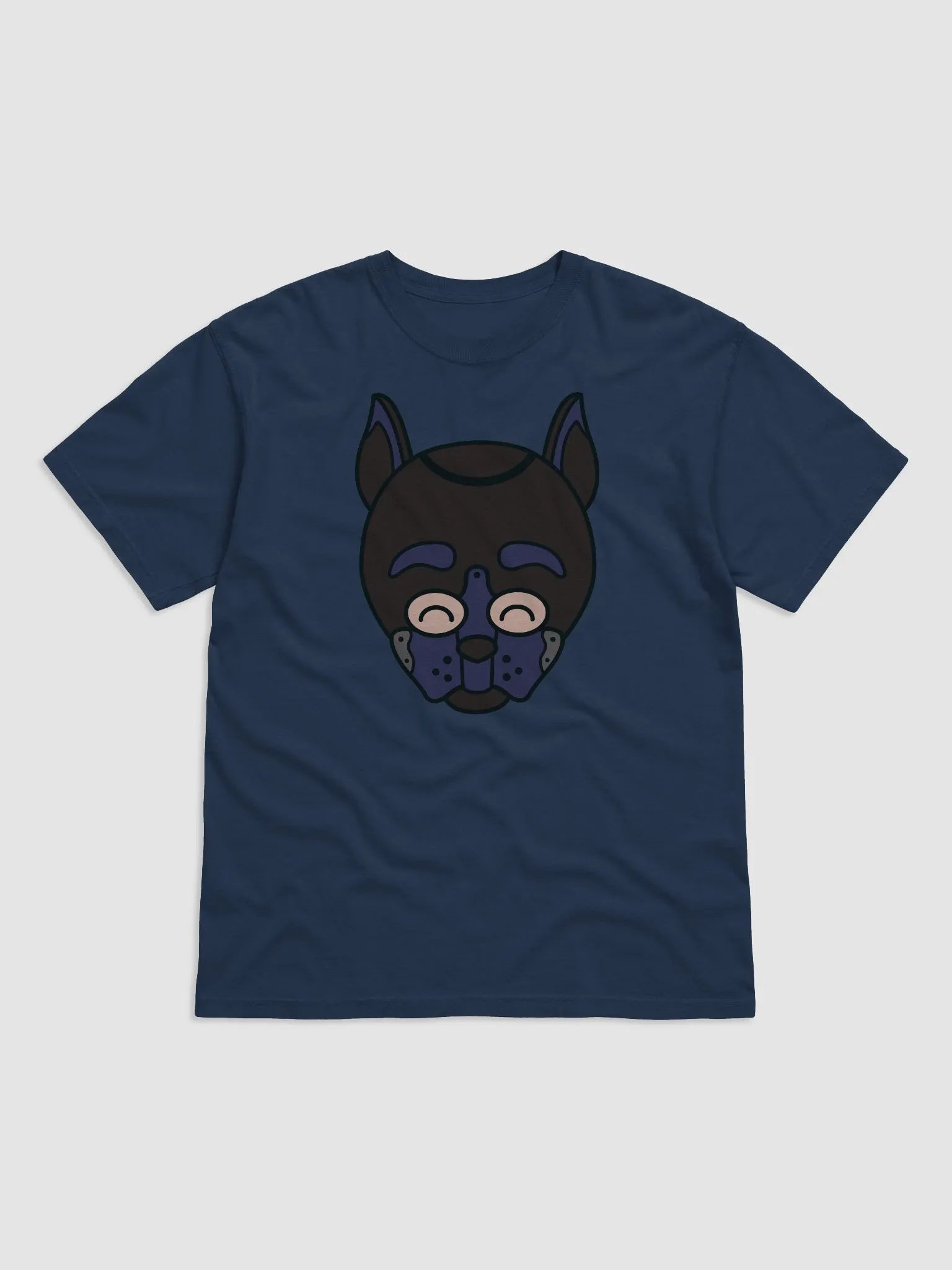The 'pup hood color splash' T-Shirt - Blue product image (57)