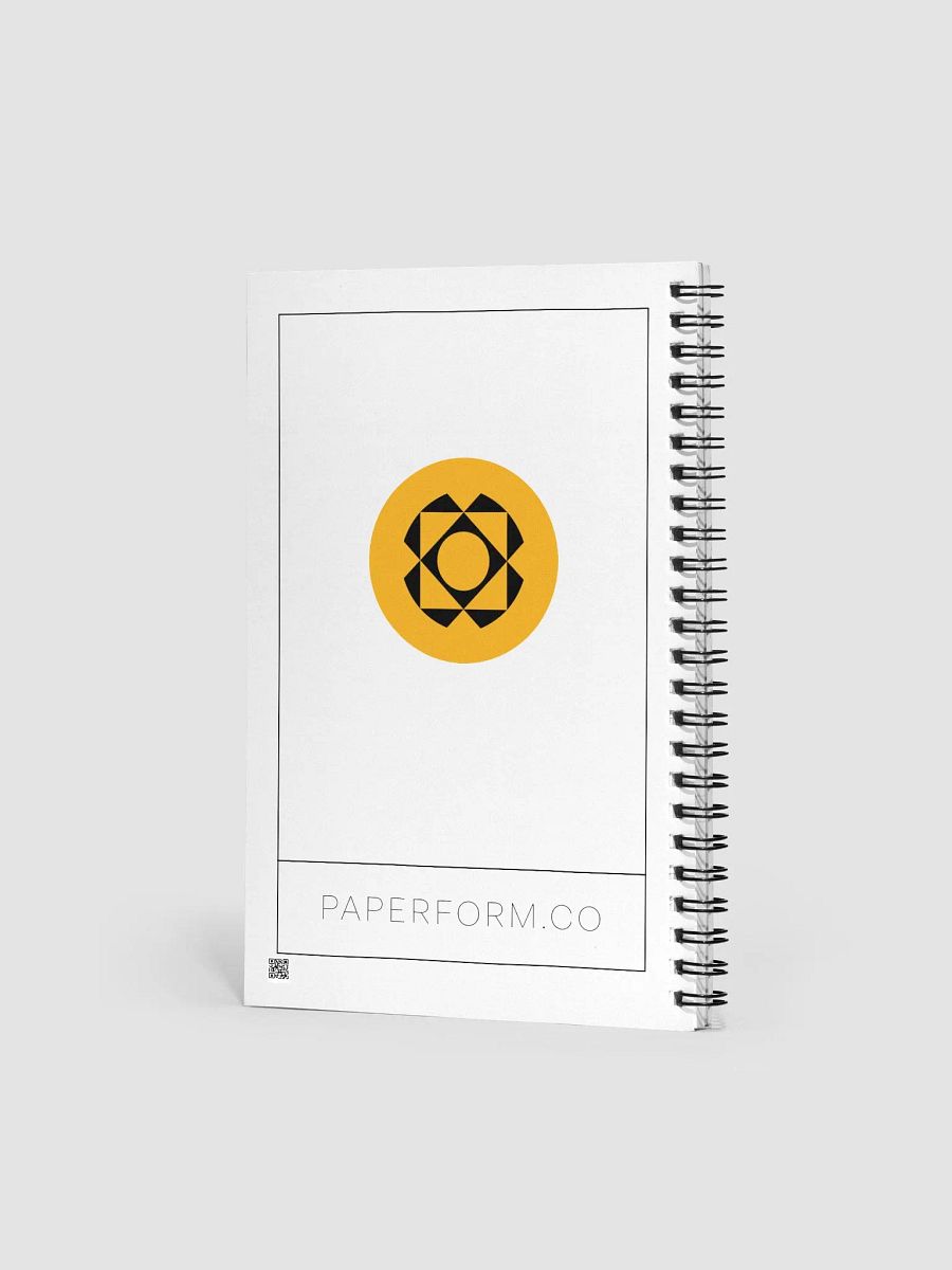 Diagonal Line Spiral Notebook product image (2)