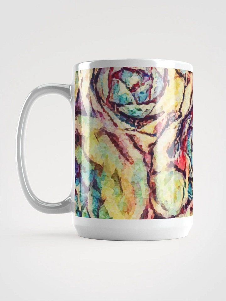Abstract Graphic | White Coffee Mug | Harmony Succulent product image (1)