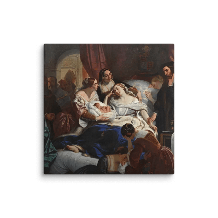 The Death of Jane Seymour painting product image (1)