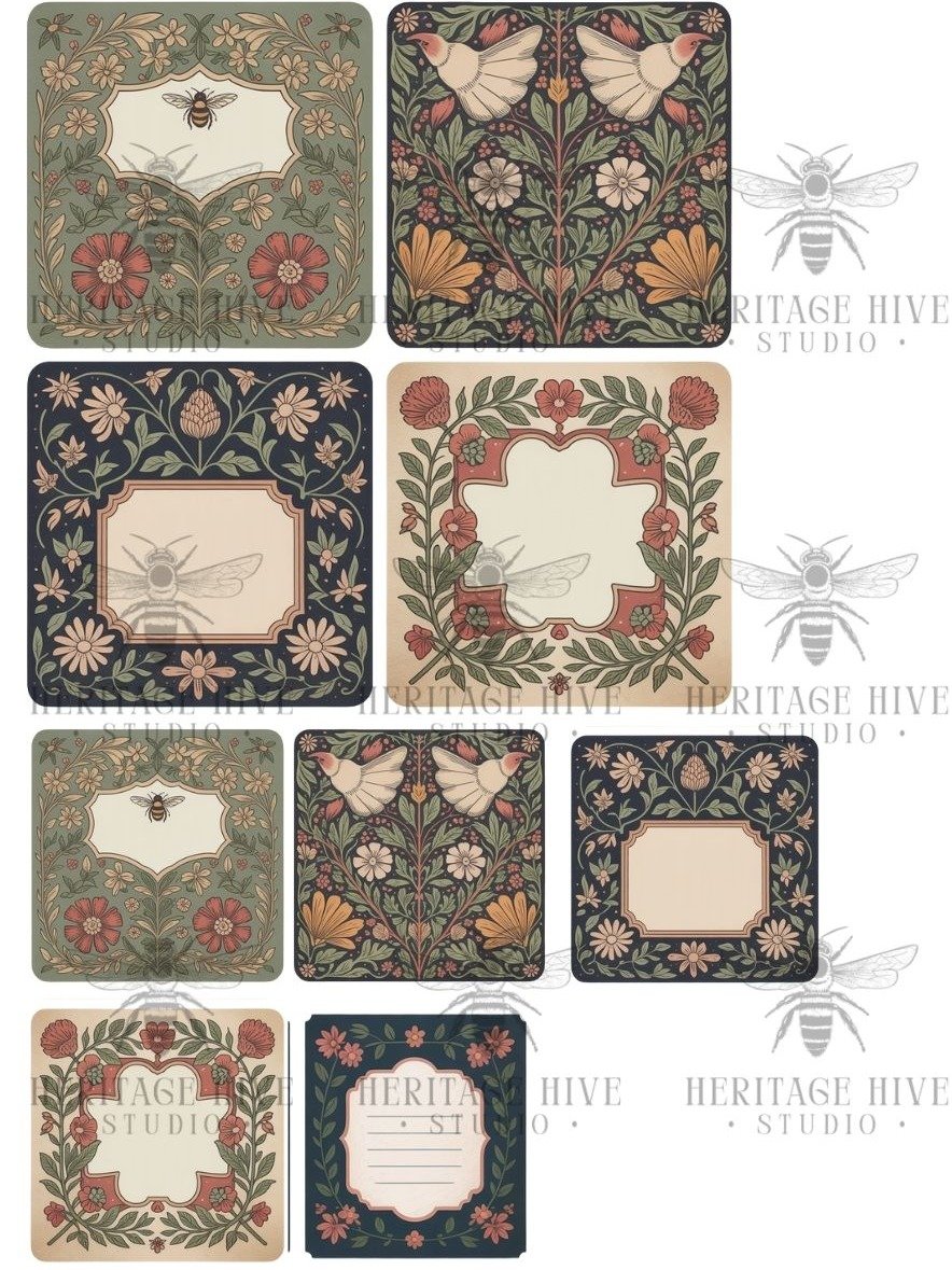 Vintage Travel Printable Ephemera – A4 PDF Junk Journal & Travel Gluebook Kit product image (8)