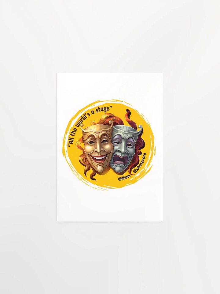 Shakespearean Masked Quote Poster product image (1)