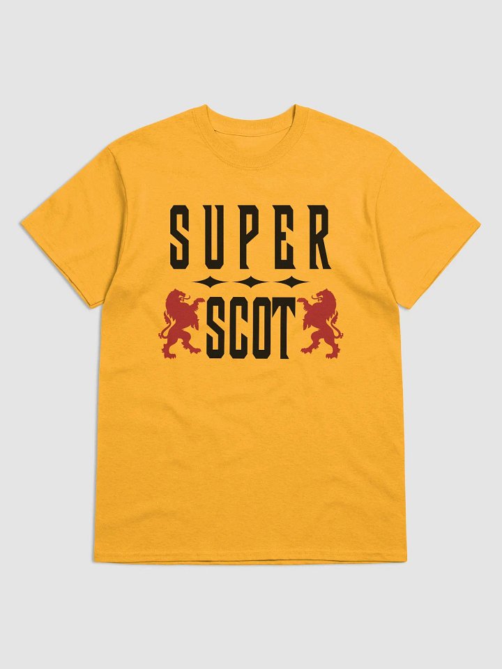 Lion Rampant Gold T-Shirt ( Feel Super ) product image (1)
