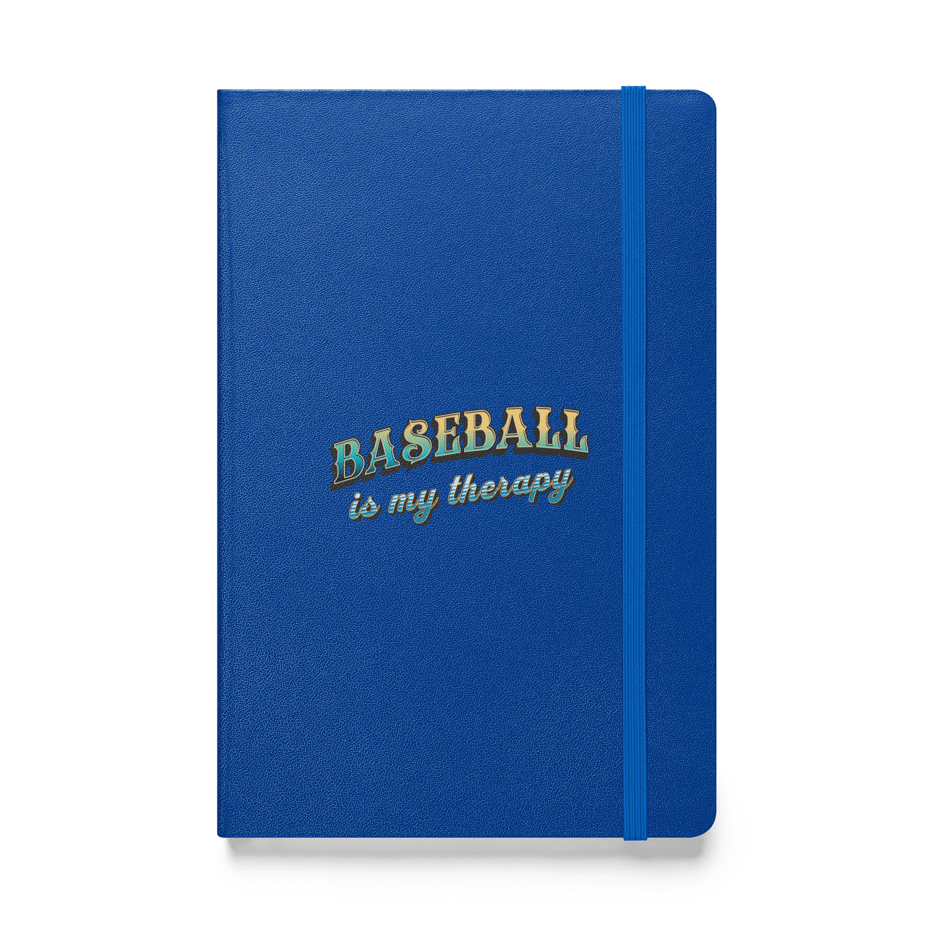 Baseball Is My Therapy Hardcover Journal product image (1)