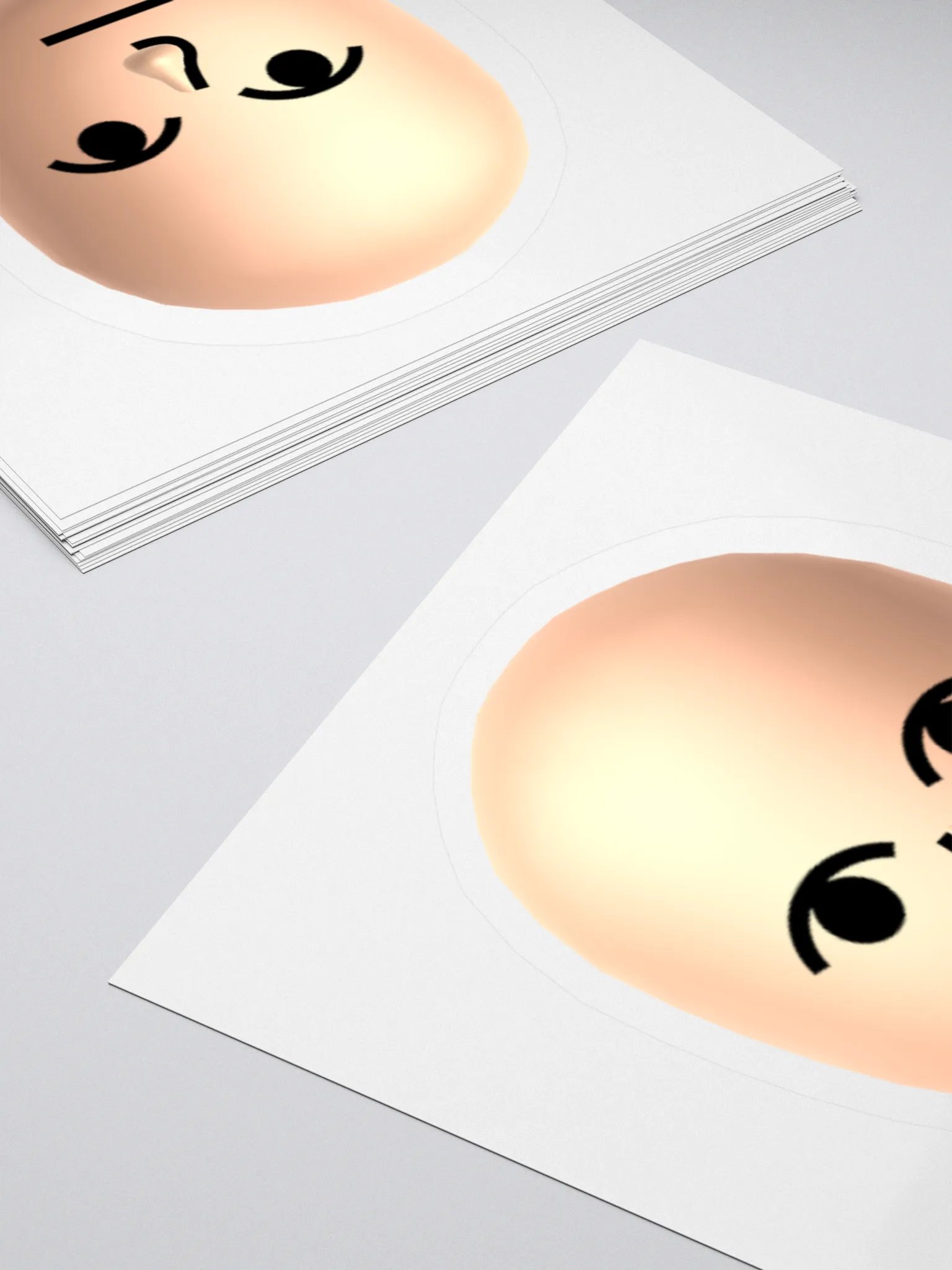 Bald Mii Sticker product image (8)