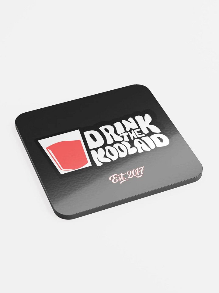BLACK DTKA Glossed Cork Coaster product image (2)
