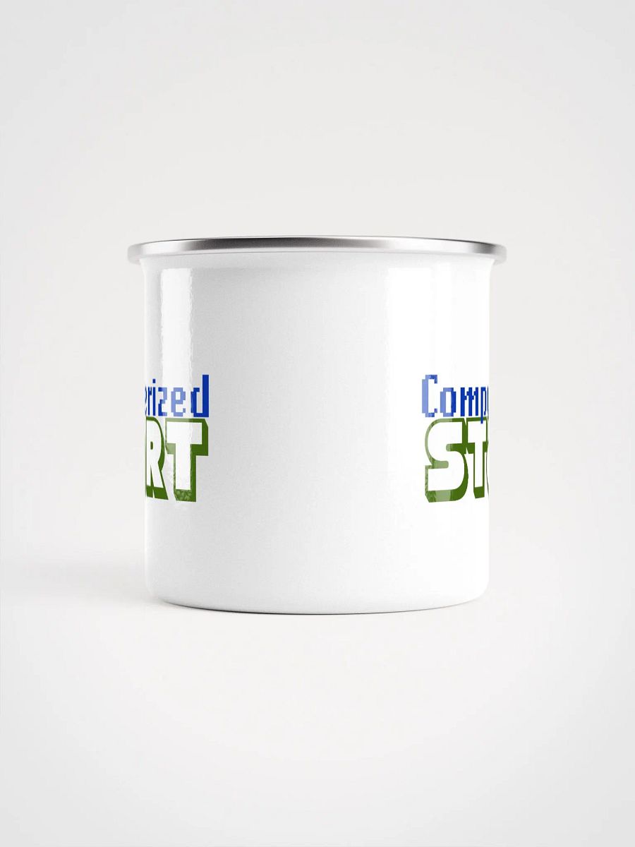 Computerized Start™ Enamel Mug product image (2)