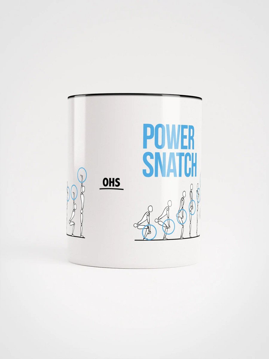 Squat and Power Snatch Illustrated Mug product image (5)
