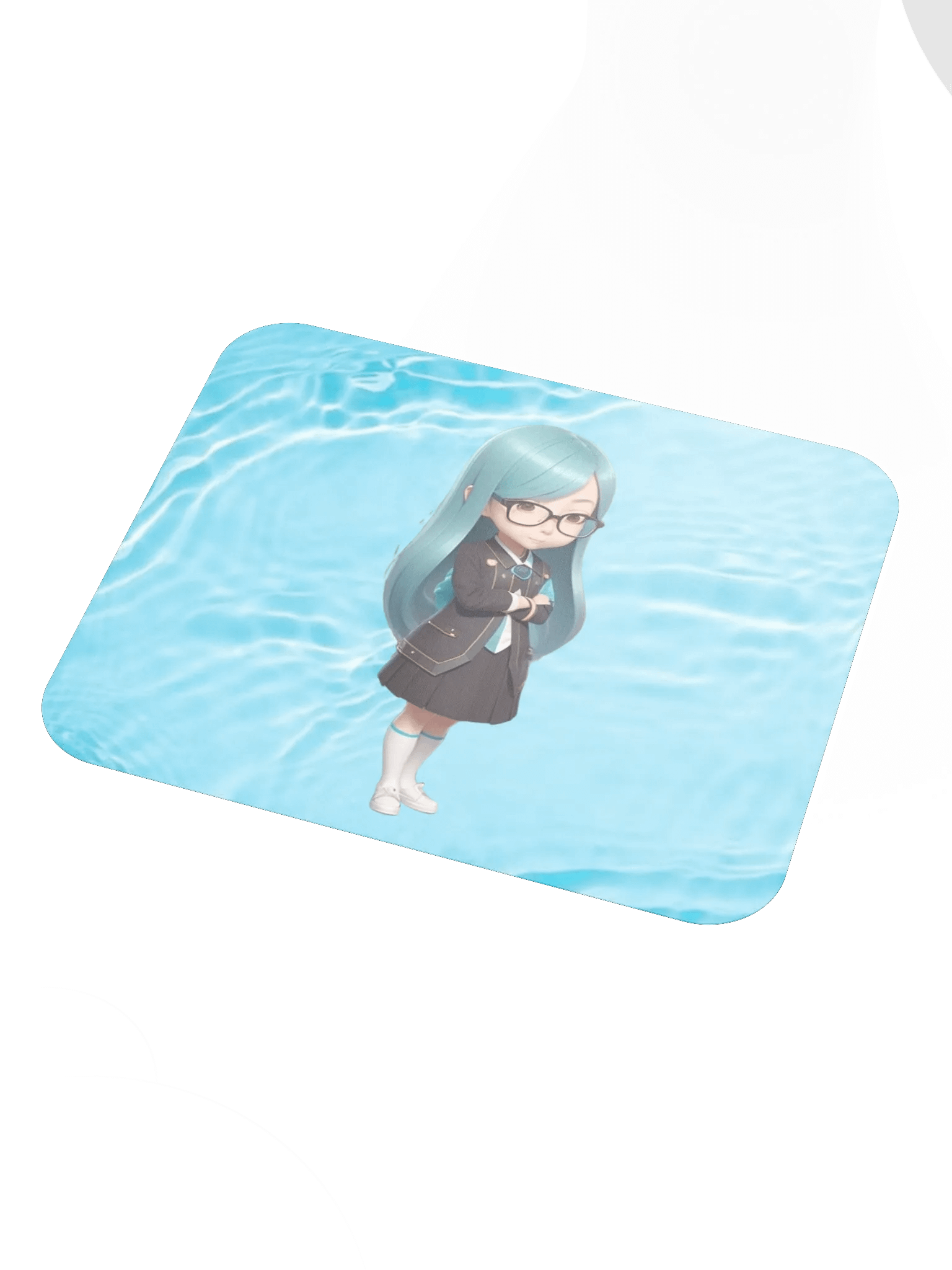 (AQUA CHIBI) K Classic Mouse Pad product image (3)