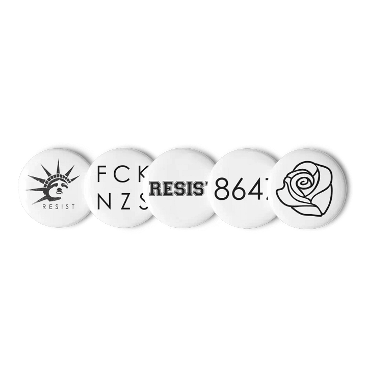 Set of pin buttons product image (1)