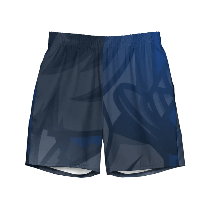 maillot de bain bleu avec design product image (2)