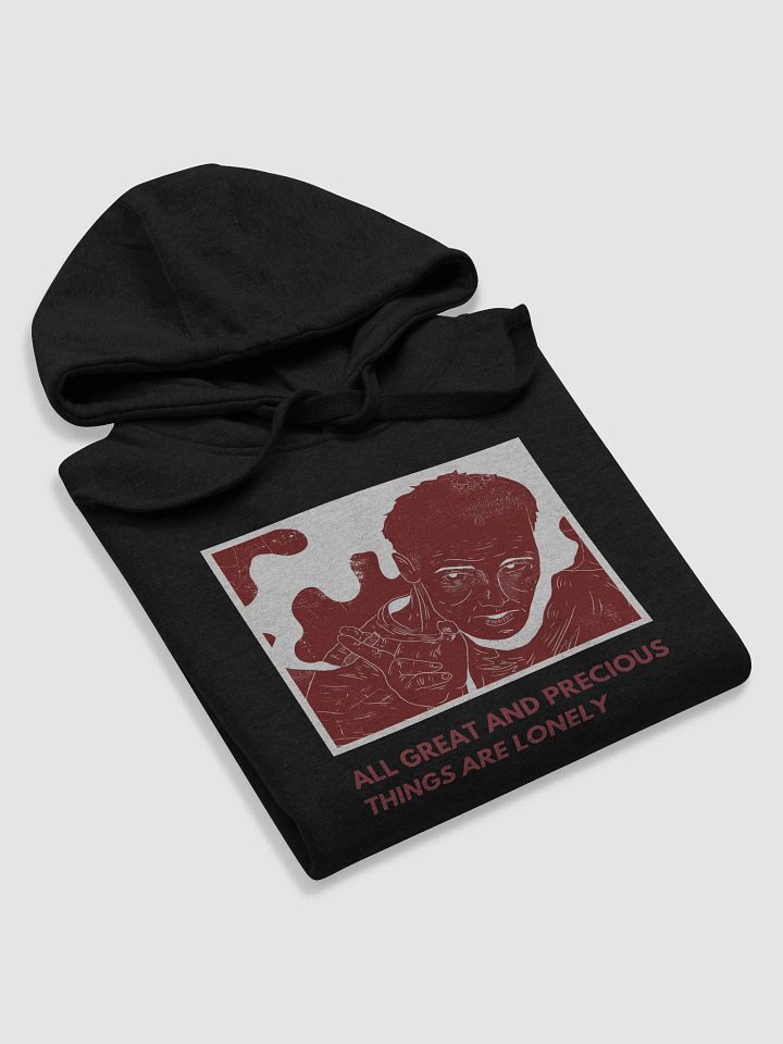 Solitude in Scarlet Hoodie product image (2)