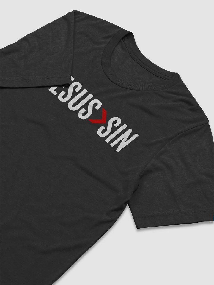 Jesus > Sin Unisex Tee (Multiple Colors - Darks) product image (2)
