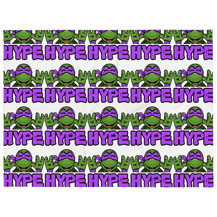 Donnie Hype Throw Blanket product image (2)
