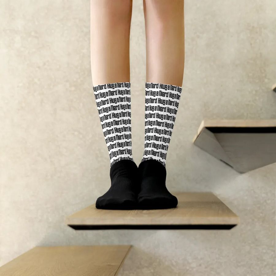 Hug a Nerd Socks product image (8)