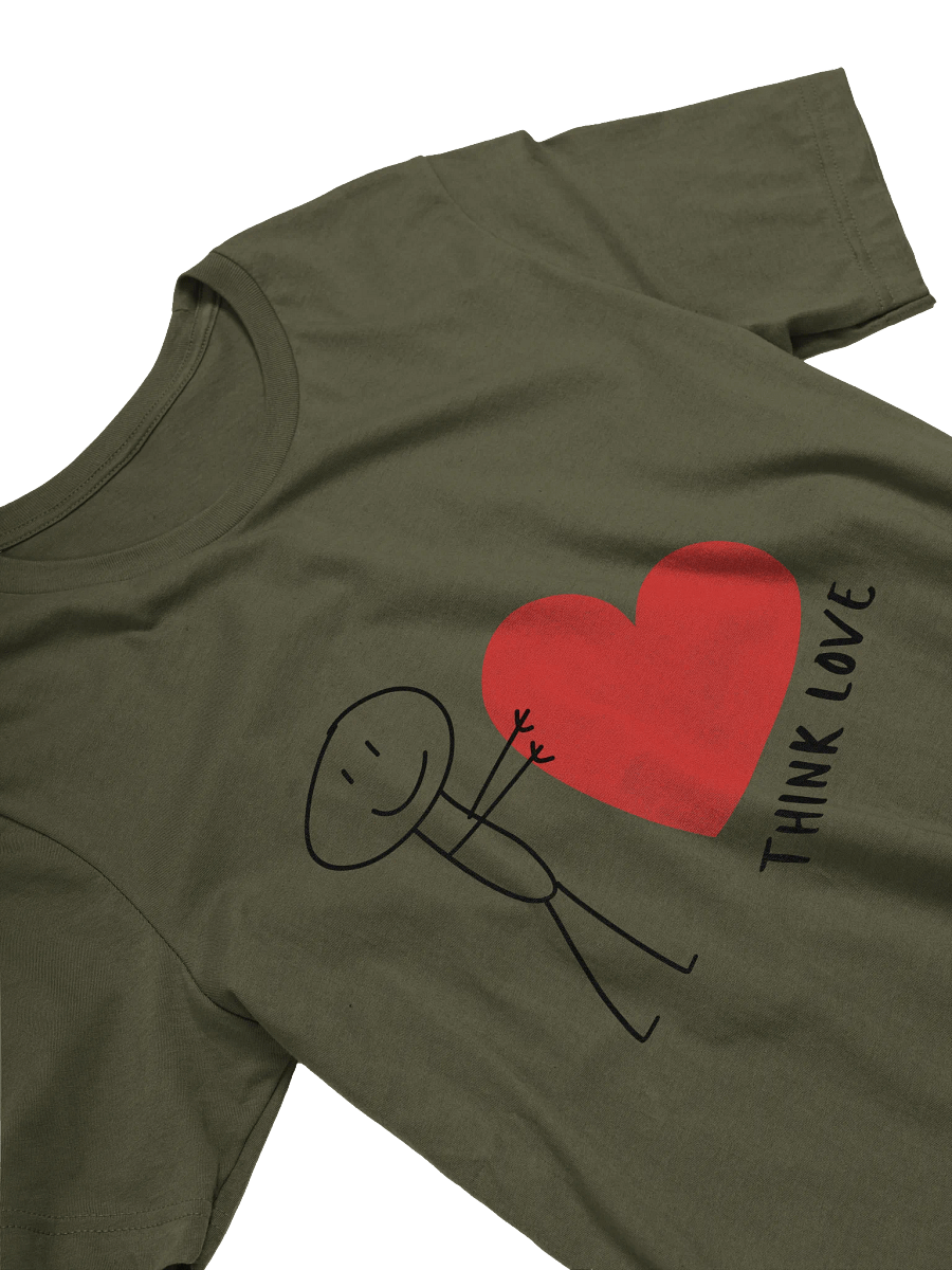 Think Love Supersoft T-Shirt product image (29)