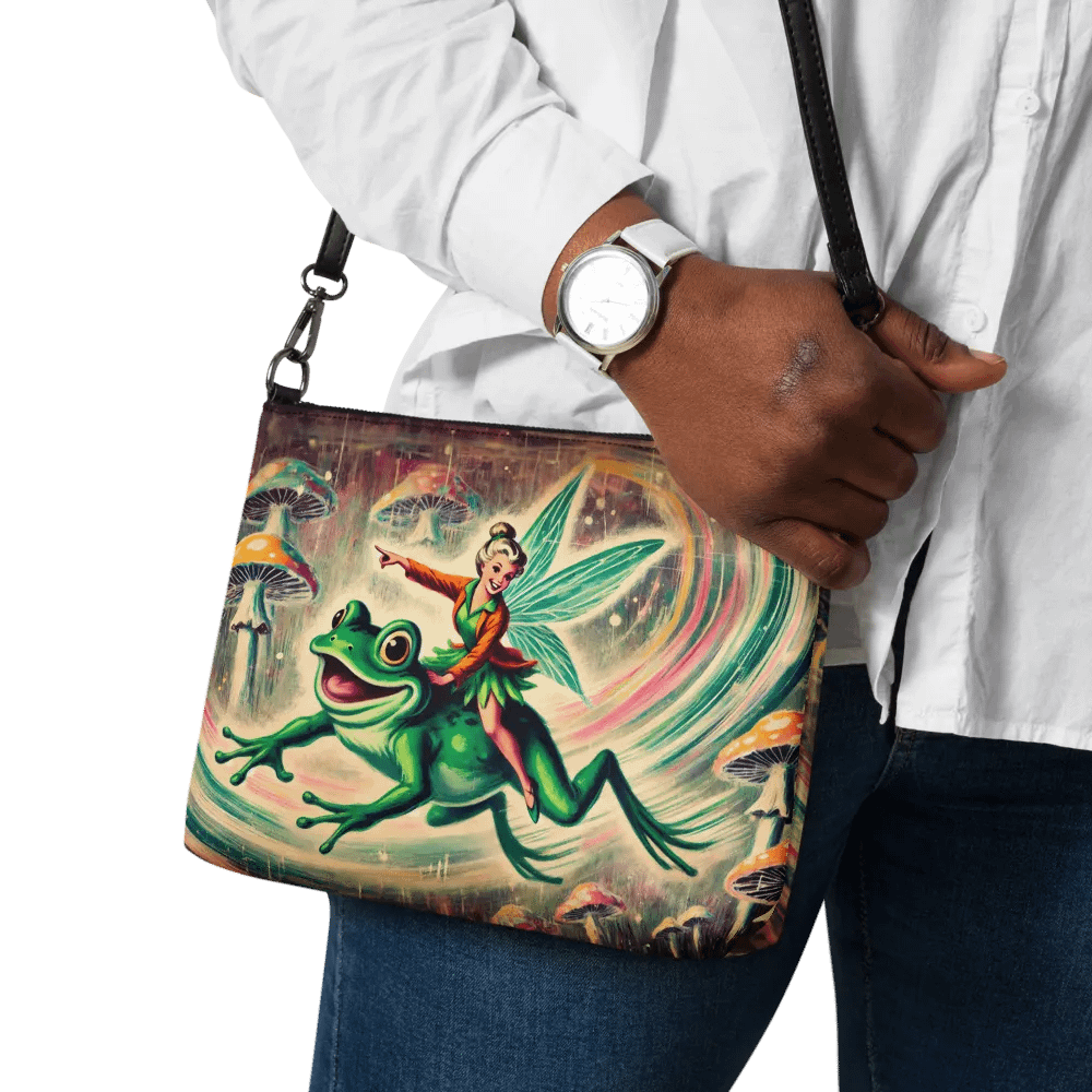 Enchanted Frog Fairy Crossbody Bag - Whimsical Purse product image (11)