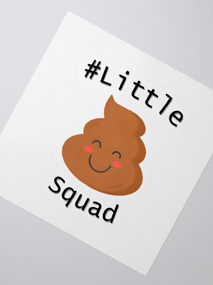 #LittlePoop Sticker product image (3)