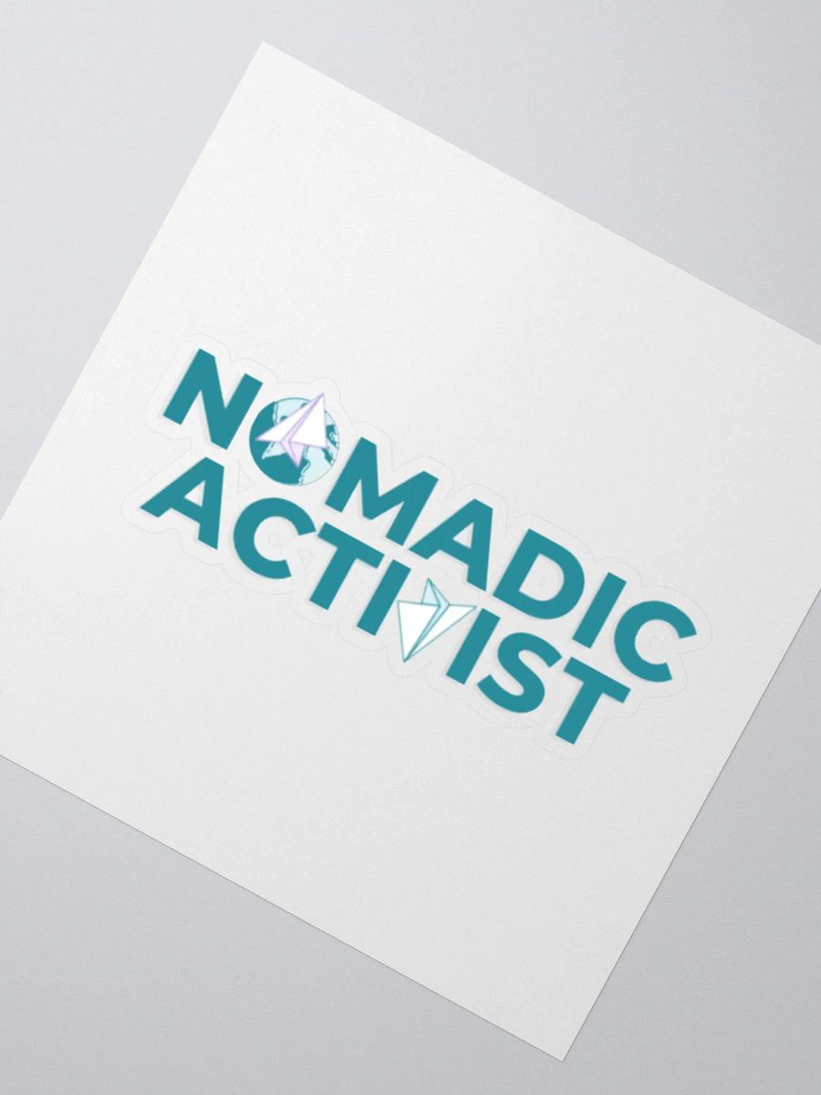 Nomadic Activist Sticker product image (2)