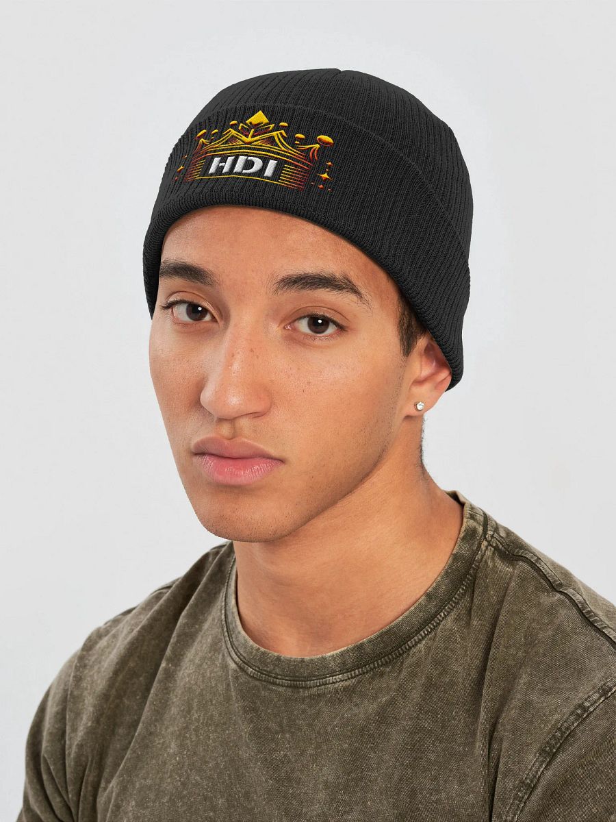 HDI Gold Crown - Organic Ribbed Beanie product image (3)