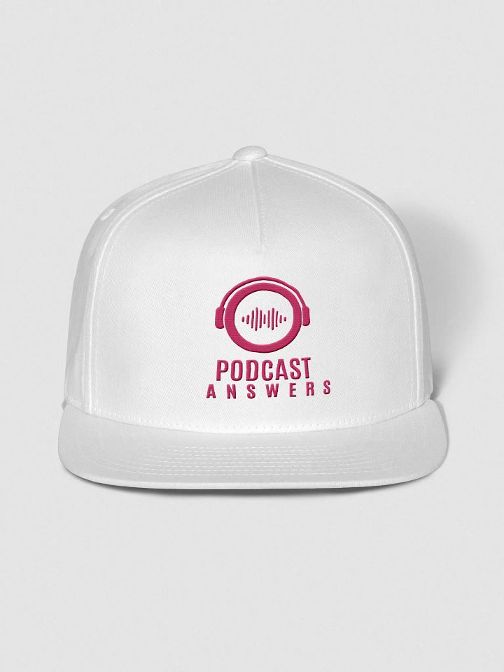 Eli White Snapback Logo Hat product image (1)