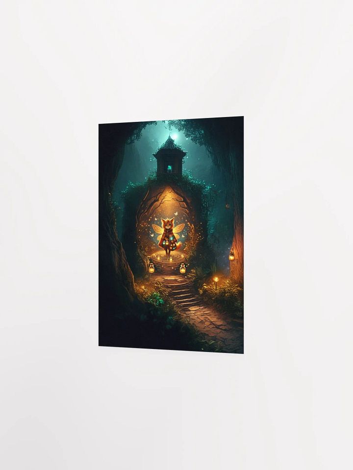 Fairy Alchemist in Enchanted Forest - Magical Fantasy Print product image (2)