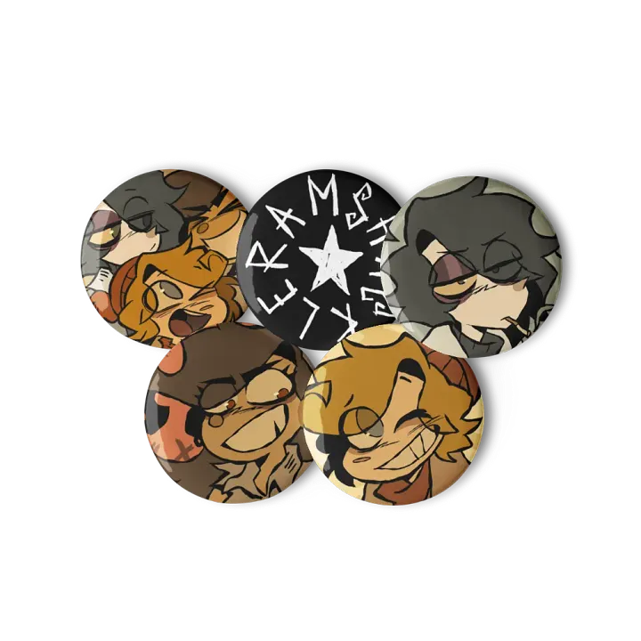 Ramshackle Trio Buttons product image (2)