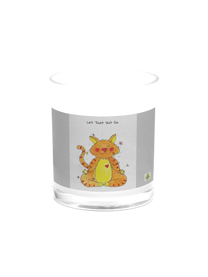 Ging Ging Meditating Cat Candle product image (1)
