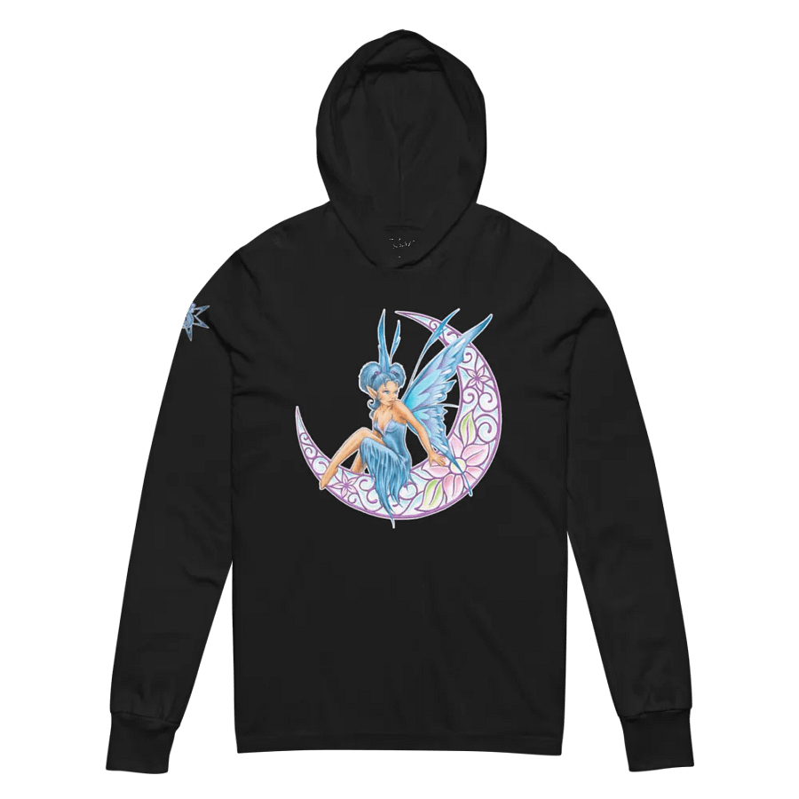 Moonflower Faery - SFA Long Sleeve Hoodie Tee product image (4)