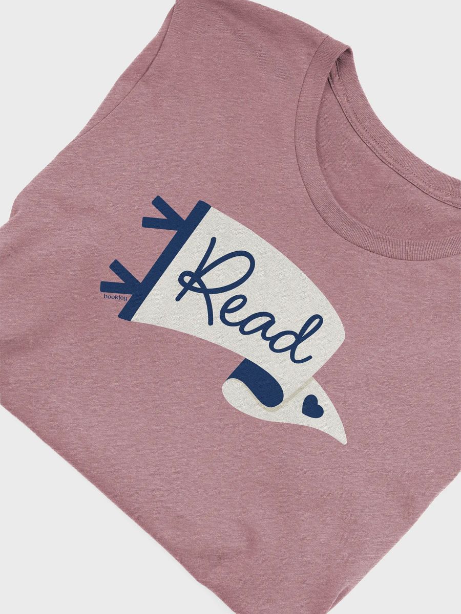 Go Team...Read! White Pennant T-Shirt product image (5)