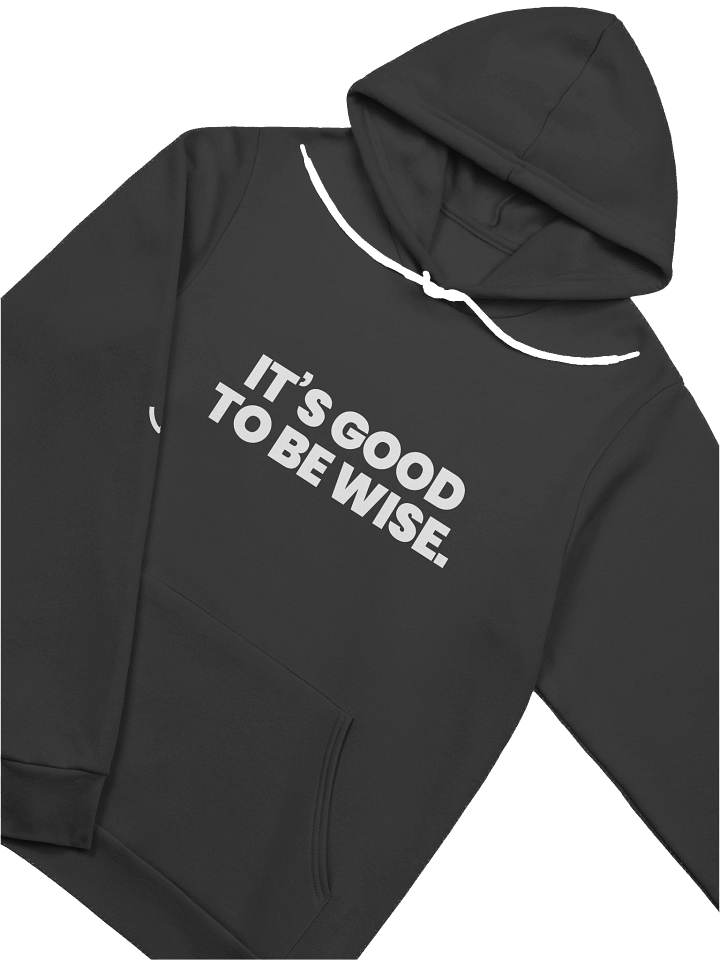 IT’S GOOD TO BE WISE Supersoft Hoodie product image (1)