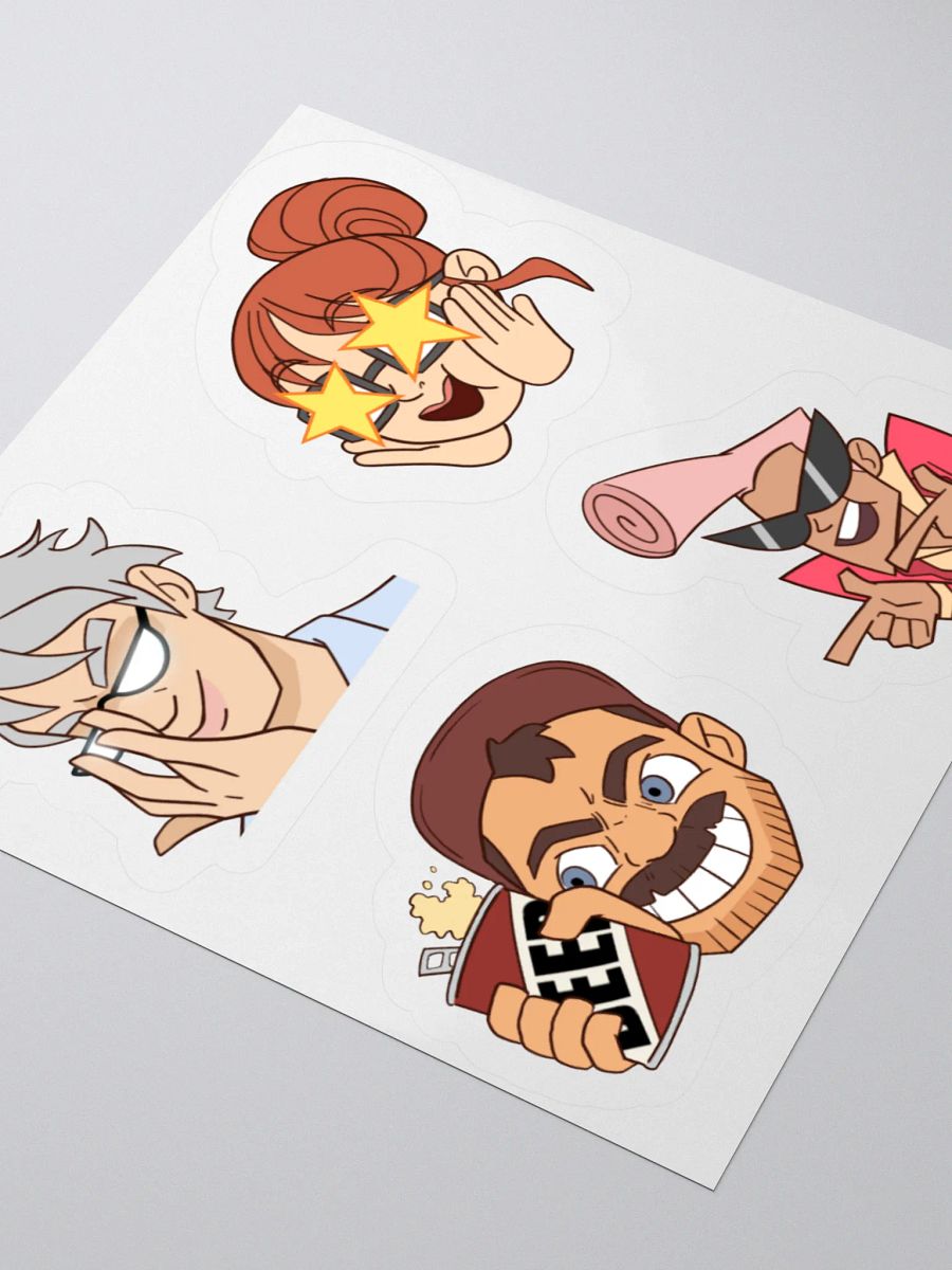 Death Battle Hosts - Stickers Set product image (3)