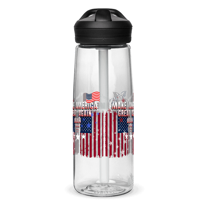Sports Water Bottle MAGA Flag design for sportsman and woman product image (2)