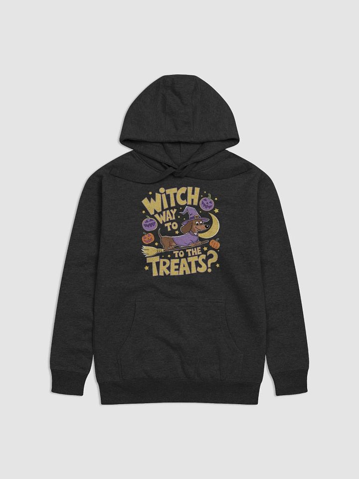 Witch Way to the Treats? Dachshund Halloween Hoodie product image (5)