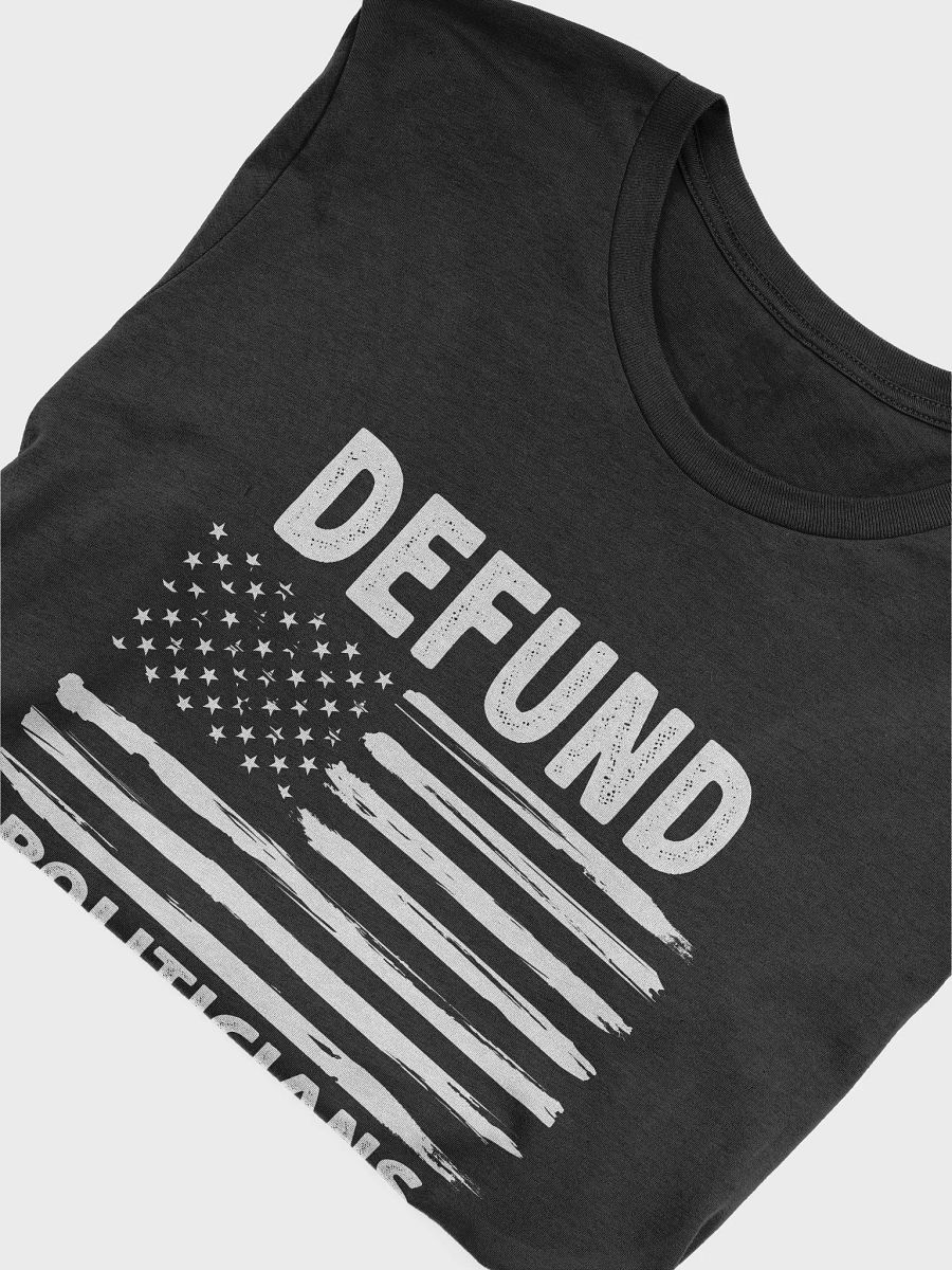 Defund The Politicians Retro American Flag T-Shirt product image (5)