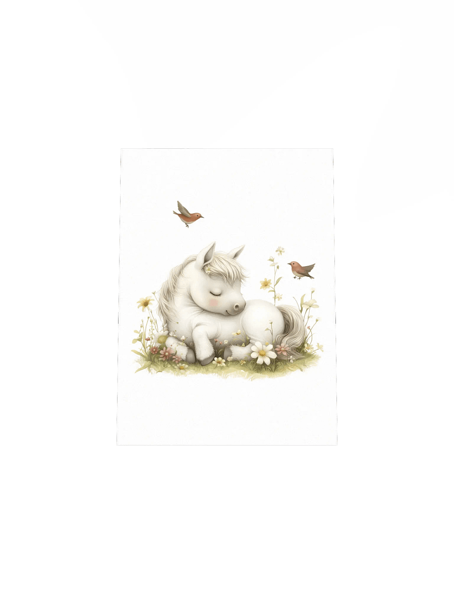 Cute Horse Farm Animal Nursery Prints product image (26)
