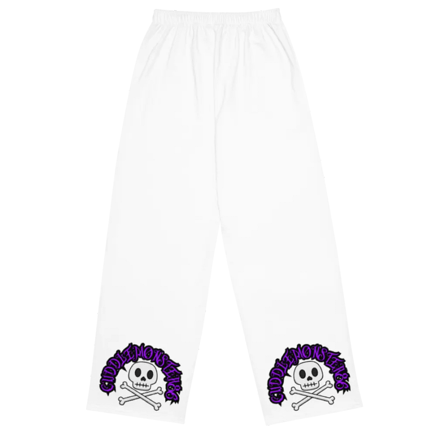 Comfy Lounge Pants Skully CuddleMonster Logo product image (1)