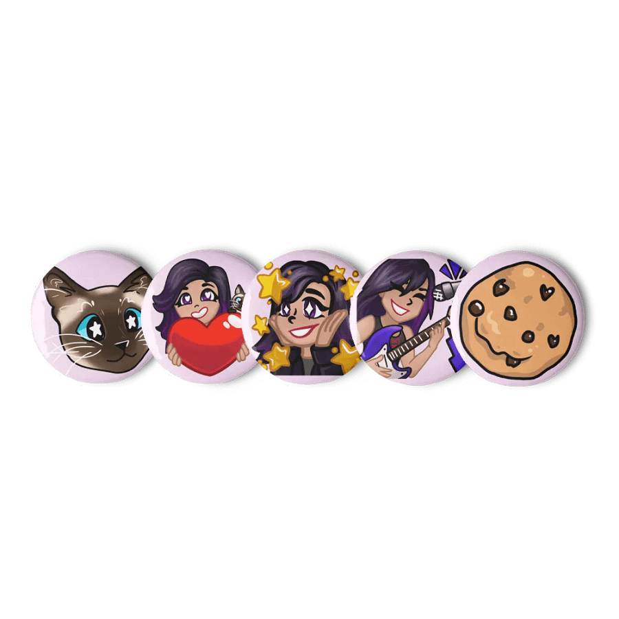 Emote Buttons (Pink) product image (6)