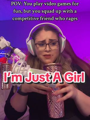 I’m just a girl🥺 Tag that friend👀 #gaming #gamingontiktok #gamer #gamergirl #girl #girlgamer #raging #gametok #pcgaming #pcgamer #twitch #streamer #twitchstreamer #fyp #fy #viral #relatable #funny #gamingcommunity 