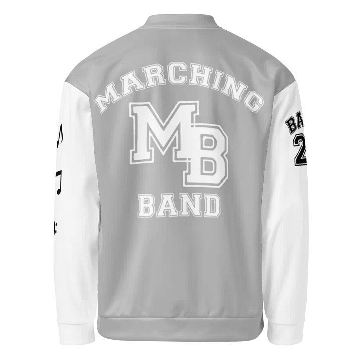 Classic Band Varsity Bomber Jacket product image (2)