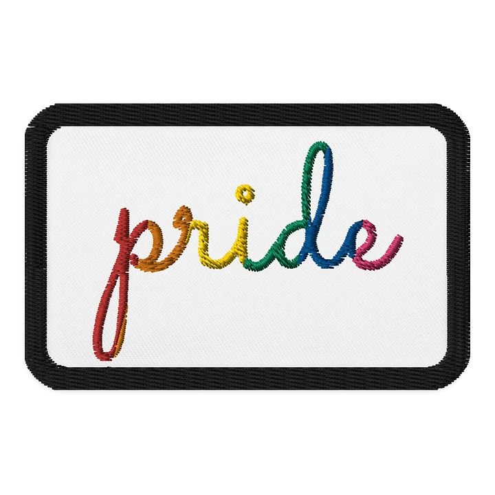 pride in lowercase - Embroidered Patch product image (2)