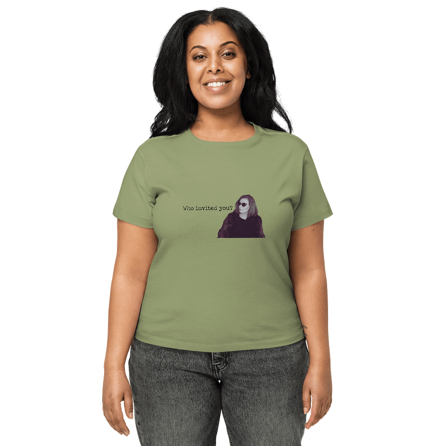 Who invited you? High-Waisted Tee product image (4)