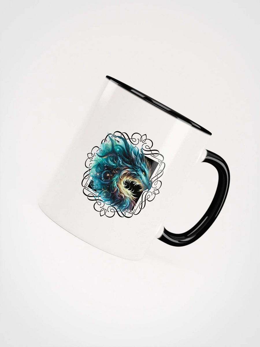 Mystic Aqua Dragon Two Tone Mug product image (9)