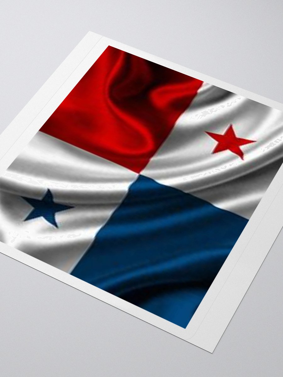 Exclusive Panama Flag Kiss-Cut Stickers - High-Quality Vinyl, Multiple Sizes product image (7)