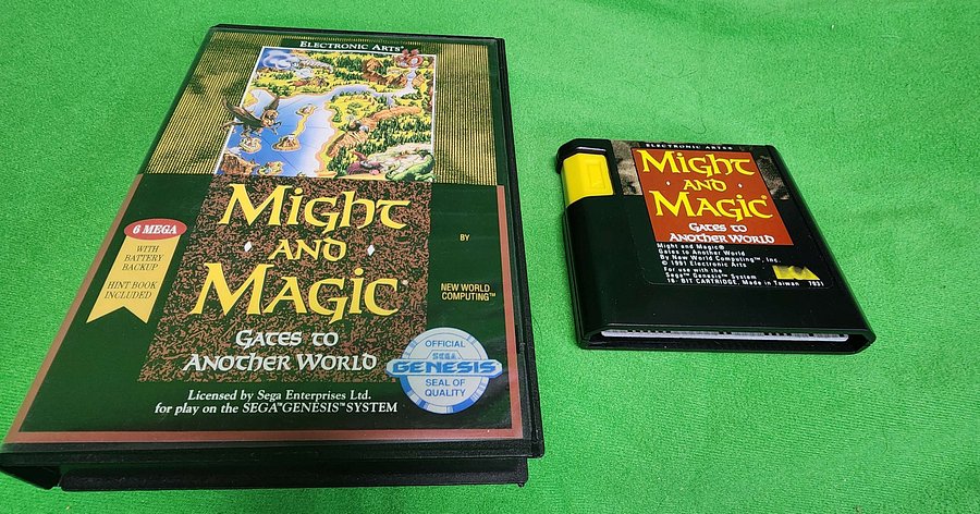 SEGA GENESIS - Might and Magic: Gates to Another World - No Manual product image (1)