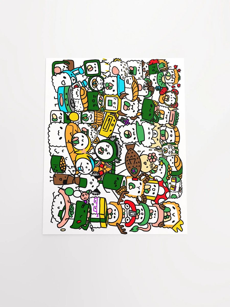 Sushi and Friends Poster product image (4)
