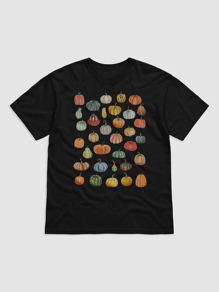 Watercolor Squash & Pumpkin Collage Adult T-Shirt product image (1)