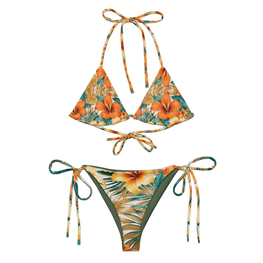 Hawaiin Blooms Recycled Bikini Set product image (12)