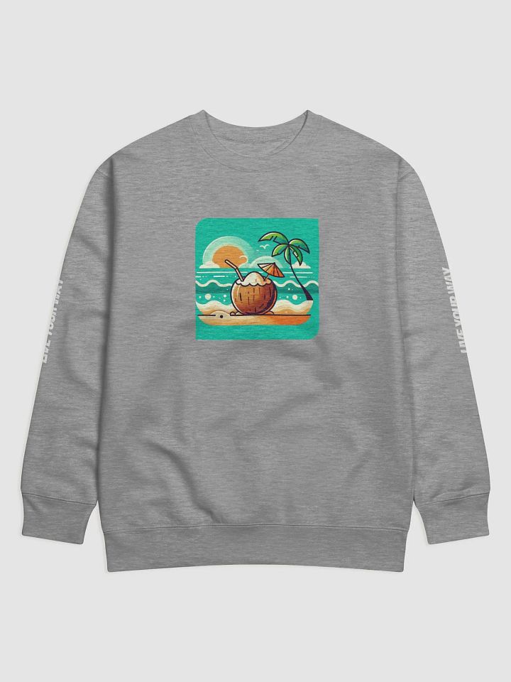 Cotton Heritage Premium Sweatshirt | AI Design live your way product image (1)