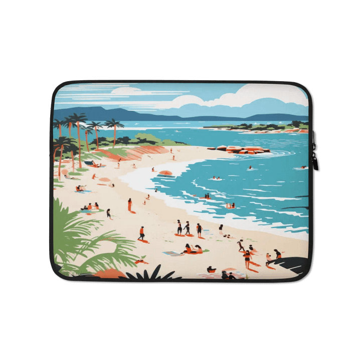 'Beach Life Paradise' Laptop Sleeve product image (1)
